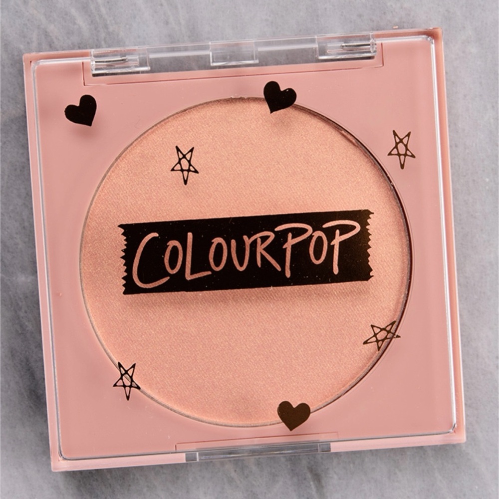 New COLOURPOP Pressed Powder Highlighter Shade Gold Mine